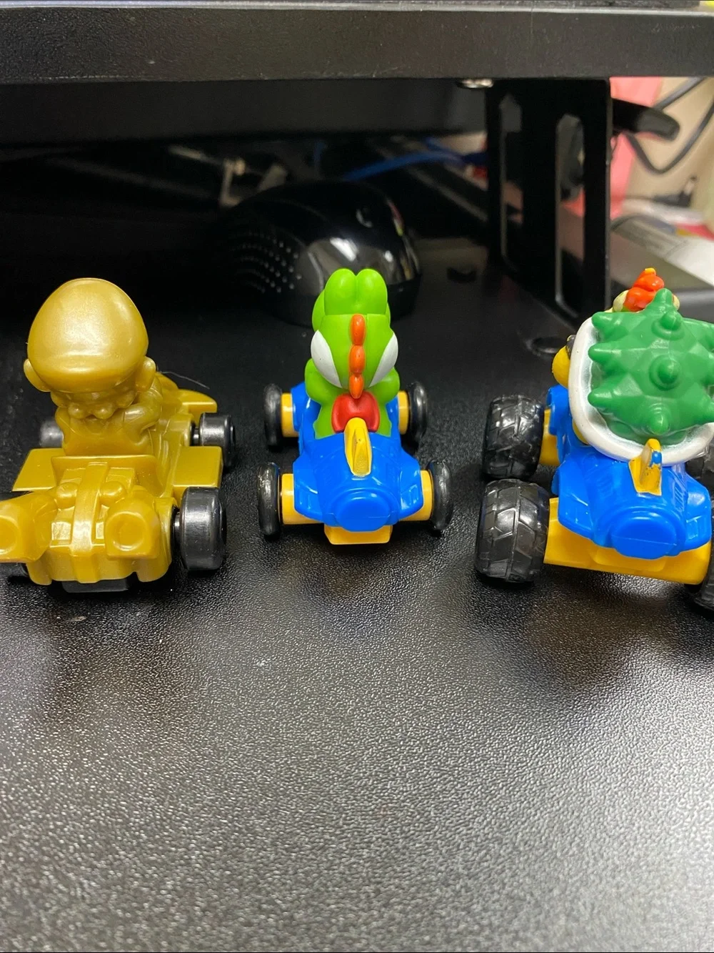 Nintendo Mario bros Mario carts 2024 McDonald’s happy meal toys